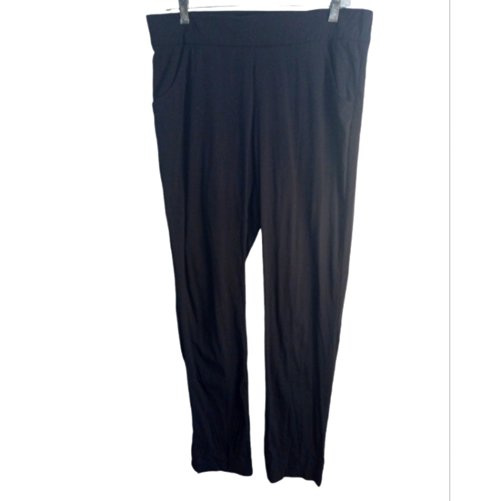 2 Columbia Pants Womens M Black Lightweight Activewear Running Omnishield